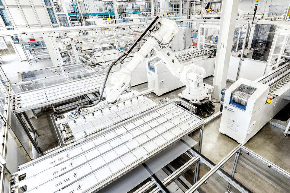 Heckert Solar Produktion