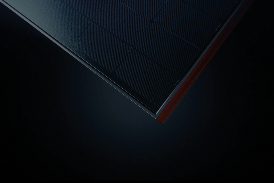 Meyer Burger Solarmodul Closeup